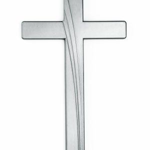 Kríž – Matt silver