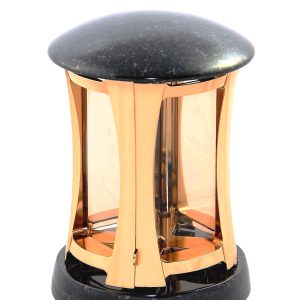 Lampáš L54 – Bronz, kameň – farba podľa vášho výberu